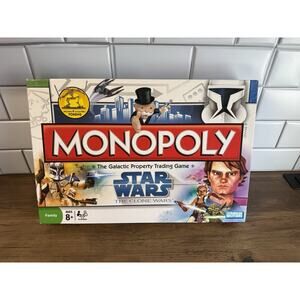Monopoly Star Wars The Clone Wars Edition 2008 Open Box - Everything else Sealed